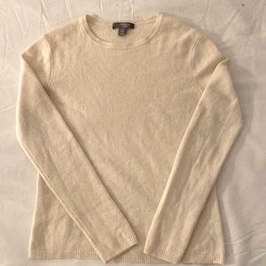 Charter Club CASHMERE Winter White Sweater